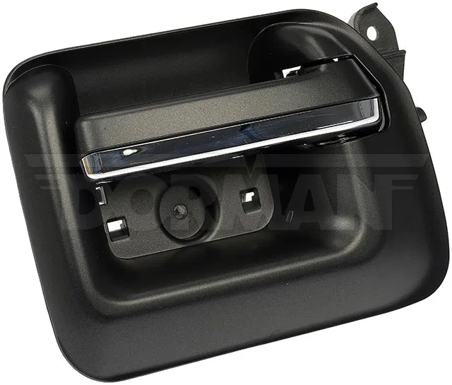 97970 – DORMAN Interior Door Handle, OE Replacement Black Plastic With Chrome Insert Single Boxed - view 2